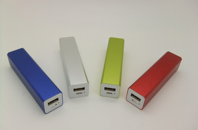 【金屬拉絲外殼 長方形 手機移動電源 方塊條狀 彩色 2600ma 充電寶】價格,廠家,圖片,應急充電器,深圳市賽斯拓科技-